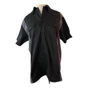 Milwaukee Leather Button Up Heavy-Duty Work Shirt Men's Size Large